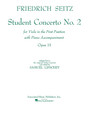 Student Concerto No. 2 Viola and Piano String Solo
