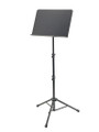 11870 Orchestra Music Stand with Aluminum Collapsible Base, Solid Steel Desk