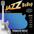 BB114 - Jazz BeBop Round Wound Medium Guitar Set (14-55)