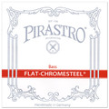 Pirastro Flat-Chrome steel, Bass Orchestra Extended A, Rope/Chrome, 3/4, Medium