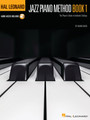 Hal Leonard Jazz Piano Method Book 1 Piano Instruction Softcover Audio Online