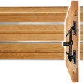 Hardwood Slatwall Rail