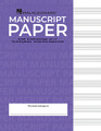 Hal Leonard Manuscript Paper 10-Staff, 64 Perforated Pages, 8.5 x 11, 3-Hole Punched with Music Notation Guide Manuscript Paper Softcover