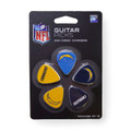 Los Angeles Chargers Guitar Picks Woodrow Guitars Fretted Instrument Accessories