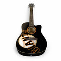 San Francisco Giants Acoustic Guitar Woodrow Guitars Guitars