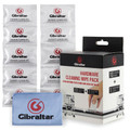 Gibraltar Hardware Cleaning Wipes 10-Pack 10 Individual Wipe Packs and Cleaning Cloth Gibraltar Drum Accessory & Parts