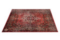 Vintage Persian Style Stage Rug Original Red 6' x 5.25' DrumNBase Rugs Drum Accessory & Parts