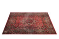 Vintage Persian Style Stage Rug Original Red 7.4' X 6' DrumNBase Rugs Drum Accessory & Parts