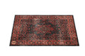 Vintage Persian Style Stage Rug Black Red 4.26' X 3' DrumNBase Rugs Drum Accessory & Parts