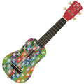 The Beatles Ukulele: Help! Design Nylon-Strung Soprano Ukulele JHS Instruments Ukuleles