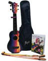 Elise Ecklund TUS-Sunset Travel Ukulele Bundle Flight Ukuleles Ukuleles