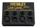 Line Level Shifter® 2 2-Channel Box with 1/4″ “Smart Jacks” (TS or TRS) Model LLS-2 Morley Pedals Studio & Rehearsal Support