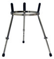 Master Series Single Conga Stand Brushed Chrome Finish Tycoon Percussion