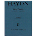 2 Duets for Soprano, Tenor and Piano Hob.XXVa:2 and 1 by Franz Joseph Haydn (1732-1809). Edited by Marianne Helms. Voice. Henle Music Folios. Pages: V and 19. Softcover. 24 pages. G. Henle Verlag #HN538. Published by G. Henle Verlag.