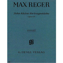 10 Little Pieces, Op. 44 (Piano Solo) ** By Max Reger (1873-1916) ** Edited by Egon Voss. For piano solo. Piano (Harpsichord), 2-hands. Henle Music Folios. Pages: X and 19. SMP Level 8 (Early Advanced). Softcover. 31 pages. G. Henle Verlag #HN486. Published by G. Henle Verlag.
Product,9636,Paganini Studies