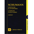 Complete Piano Works - Boxed Set of 6 Study Scores by Schumann