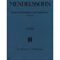 3 Fantasies ou Caprices, Op. 16 (Piano Solo) ** By Felix Bartholdy Mendelssohn (1809-1847) ** Edited by Rudolf Elvers. For piano solo. Piano (Harpsichord), 2-hands. Henle Music Folios. Pages: VI and 16. SMP Level 8 (Early Advanced). Softcover. 32 pages. G. Henle Verlag #HN462. Published by G. Henle Verlag.

About SMP Level 8 (Early Advanced)

4 and 5-note chords spanning more than an octave. Intricate rhythms and melodies.