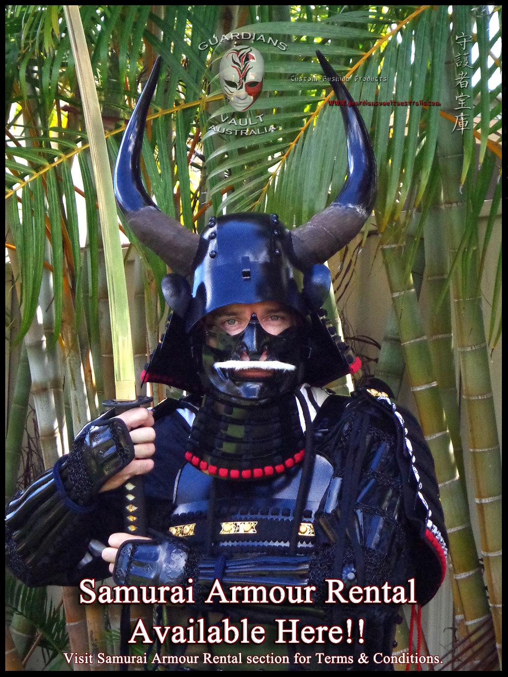 samurai armour guardians vault australia