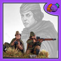 BAD-40  Female Soviet Sniper Team (Kneeling)