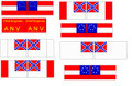 CW-14 Confederate Command / Infantry Flags