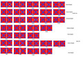 BF-07 Confederate Flags from Picketts Charge