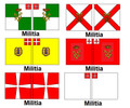 MARLB 11a Danish Infantry Flags