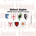 HTW-26     Medieval Mayhem Shield Transfers - Clean