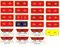 CW-57 Union Civil War Artillery Regiment Flags