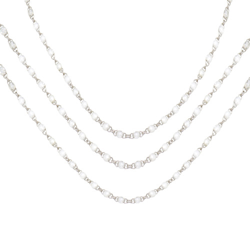 Diamond Briolette Necklace | Diamond Necklace | Diamond Bridal Necklace ...