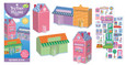 QUICK STICKERS KIT - TINY TOWN VILLAGE
