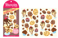 SCRATCH-AND-SNIFF STICKERS - CHOCOLATE