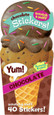 SCRATCH-AND-SNIFF STICKERS - ICE CREAM - CHOCOLATE