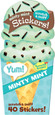 SCRATCH-AND-SNIFF STICKERS - ICE CREAM - MINT CHIP