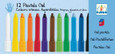 DJECO - 12 GEL PASTELS - CLASSIC
