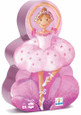 DJECO - SILHOUETTE 36PC PUZZLE - BALLERINA WITH THE FLOWER