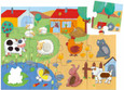 DJECO - TACTILE PUZZLE - FARM