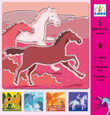 DJECO - STENCILS - HORSES 1