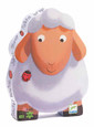 DJECO - SILHOUETTE 24PC PUZZLE - JUMP! SHEEP