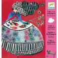 DJECO - CREATE WITH STICKERS - LADY OF CIRCLES