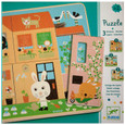 DJECO - 3 LAYER PUZZLE - RABBIT COTTAGE