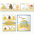 EEBOO - WALL CARDS - ANIMALS ON PARADE