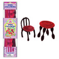 EEBOO - PIPE CLEANERS - BERRY COLOURS