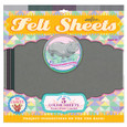 EEBOO - FELT SHEETS - HIPPOPOTAMUS