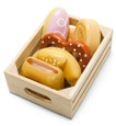 LE TOY VAN - HONEYBAKE MARKET - BAKER'S BASKET IN A CRATE