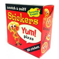 SCRATCH-AND-SNIFF STICKERS ON A ROLL - PIZZA
