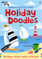 USBORNE - DOODLE CARDS - HOLIDAY