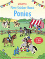 USBORNE - FIRST STICKER BOOK - PONIES