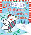 USBORNE - POP-UP CHRISTMAS CARDS TO COLOUR