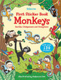 USBORNE - FIRST STICKER BOOK - MONKEYS