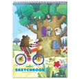 EEBOO - SKETCHBOOK - BEAR ON BIKE